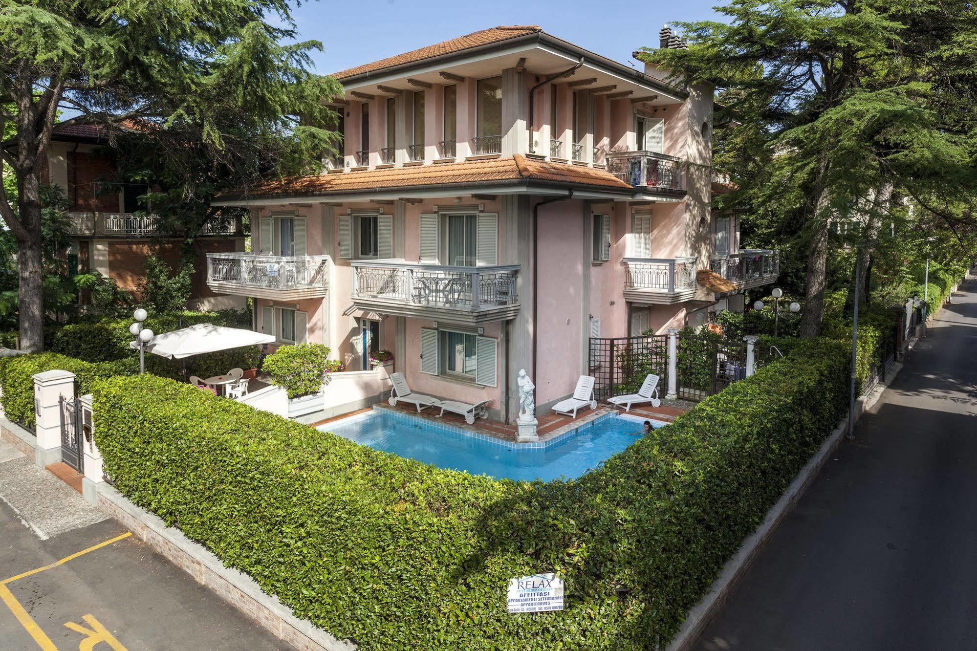 Residenza Villa Lidia Riccione Kültér fotó