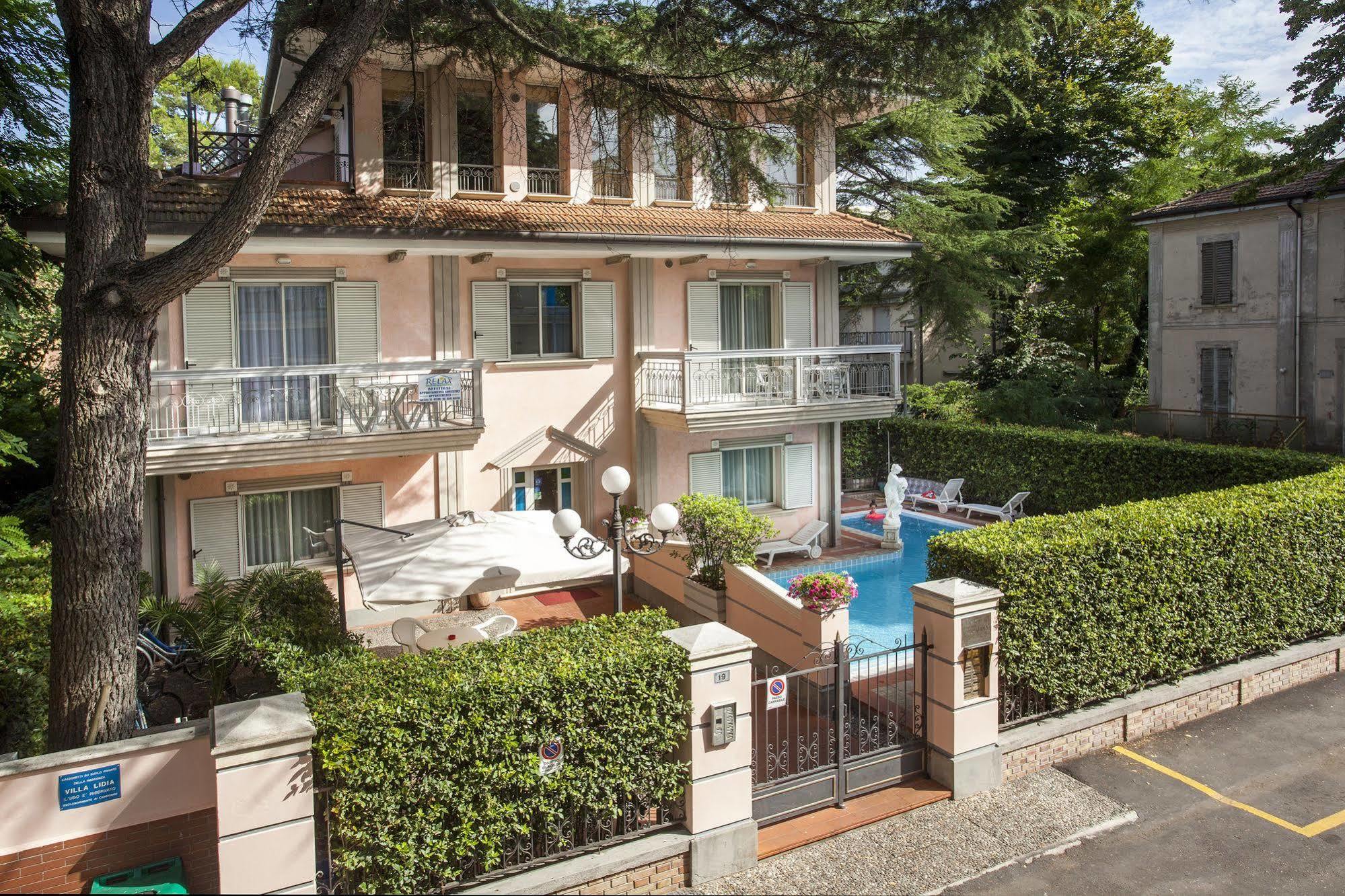 Residenza Villa Lidia Riccione Kültér fotó